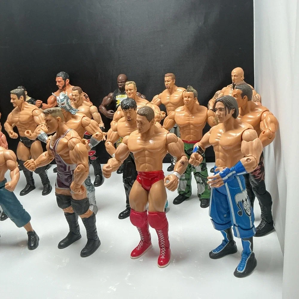 WWE WWF Jakks Action Figures Ruthless Aggression Era Lot Of 26